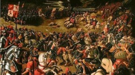 Cuadro batalla de Salado (1340)